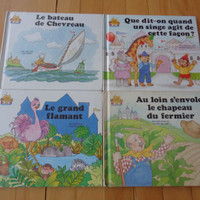 6 livres pour enfant , le château magique du livre . 3$ CHACUN