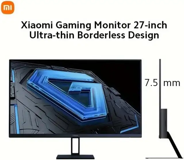 Xiaomi G27i Gaming Monitor, 27-inch Fast IPS, 1ms, 165Hz, Brand New64744750172418123