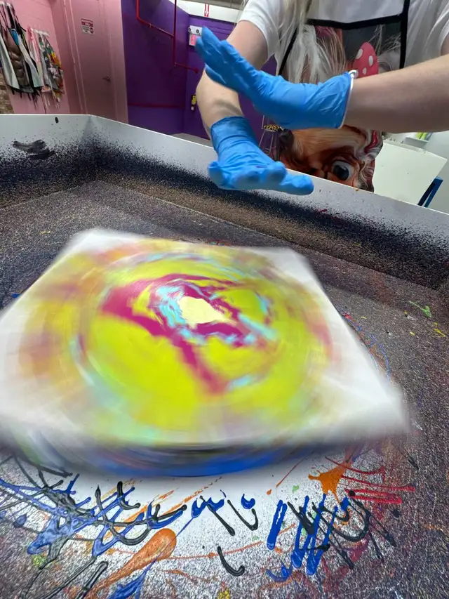 Spin ART painting classes