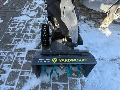 24" 2 stage snowblower, View more