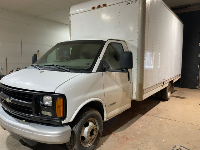 2001 diesel Chevy express cargo van.  in Cars & Trucks in Bathurst - Image 2