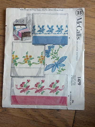Vintage 1940 Iron On Patterns, 1 McCall’s, 1 Aunt Martha's,, View more