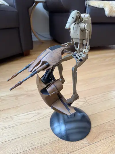 For Sale is a Sideshow Toy “Star Wars - S.T.A.P. and Battle Droid ” 1/6th Scale Action Figure. Item...
