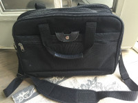 Samsonic Laptop Bag Carry Case Black Super Padded 17" w Pockets