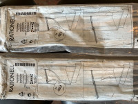 IKEA SLIDING TOWEL BAR FOR INSIDE CABINET