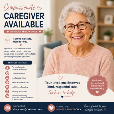 Caregiver/Personal Support Worker, View more