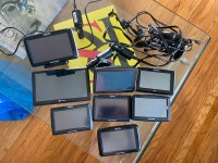 Lot of GPS UNITS with out dated maps