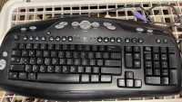 Logitech Corded Keyboard