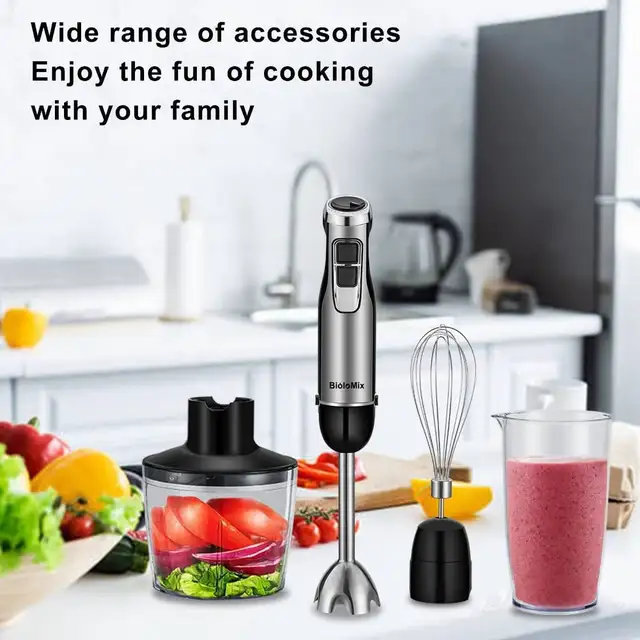 Stainless Steel Hand Blender, Immersion Blender Set in Processors, Blenders & Juicers in Mississauga / Peel Region - Image 4