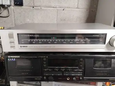Vintage 1980s 80s Yamaha T-10 AM/FM Analog Stereo Tuner, View more