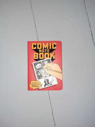 comic book notebook , View more