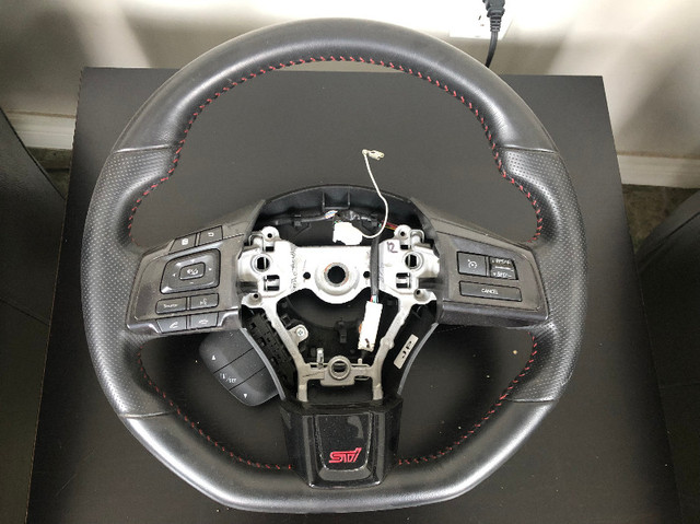 Honda Acura Subaru Black Leather Wrapped OEM Steering Wheels in Other Parts & Accessories in Mississauga / Peel Region - Image 4