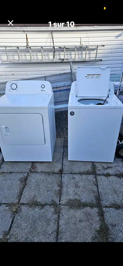 Laveuse sécheuses poêle et frigidaire, View more