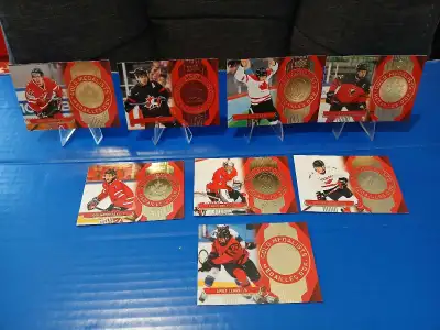 Tim Hortons team Canada gold medalists cards for trade or sale, View more