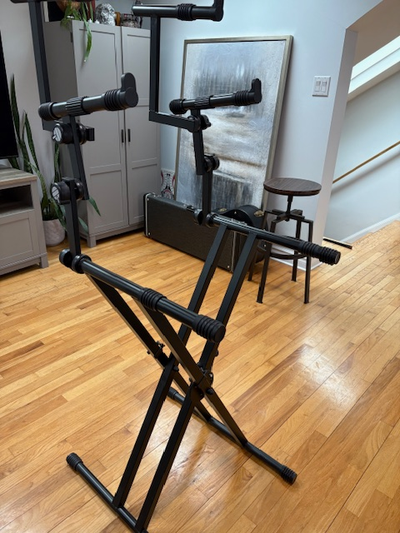 Quiklok Three Tier Keyboard Stand, View more