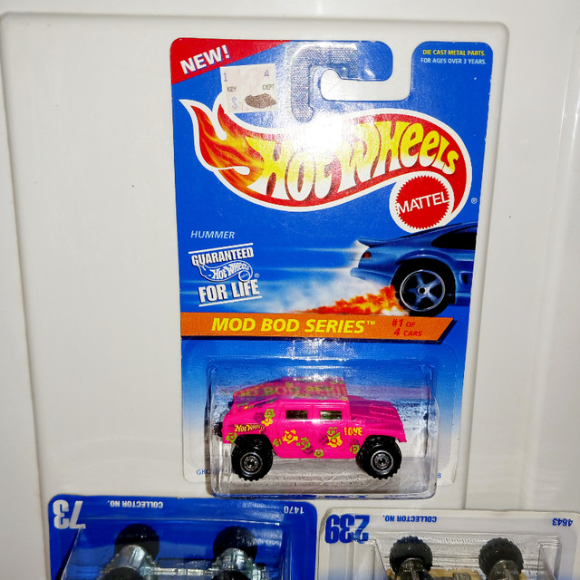 5 Hot Wheels Lot HUMMER, UNIMOG MERCEDES, SAMURAI STREET ROADER in Toys & Games in Oakville / Halton Region - Image 4