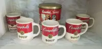 Campbell's soup mug set