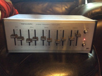 VINTAGE REALISTIC 31 1987 STEREO GRAPHIC FREQUENCY EQUALIZER
