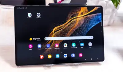 SAMSUNG S9 TABLET 12.4" W. ANDROID 16, DUAL SIM, 256HD, 12GB RAM, View more