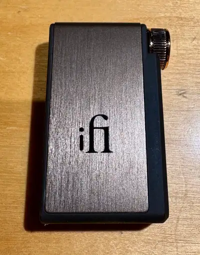 Selling my used iFi GO Blu, a compact and powerful mobile Bluetooth headphone amplifier that deliver...