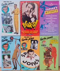 6x VHS Early TV Classics 1951-1996 (EX) Spike Jones Ernie Kovacs