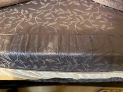 2 t” medium foam twin mattresses, View more