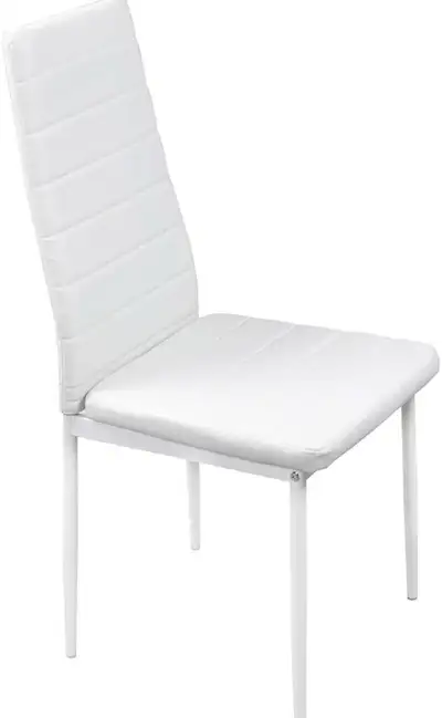 Modern White Dining Chairs Set of 4 - Stylish Kitchen Dining Cha, View more