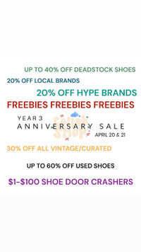 ANNIVERSARY SALE (Vintage, Streetwear, Sneakers and More)