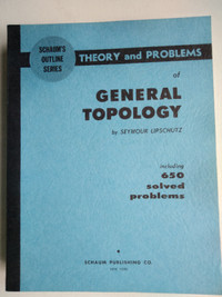 THEORY and PROBLEMS of GENERAL TOPOLOGY