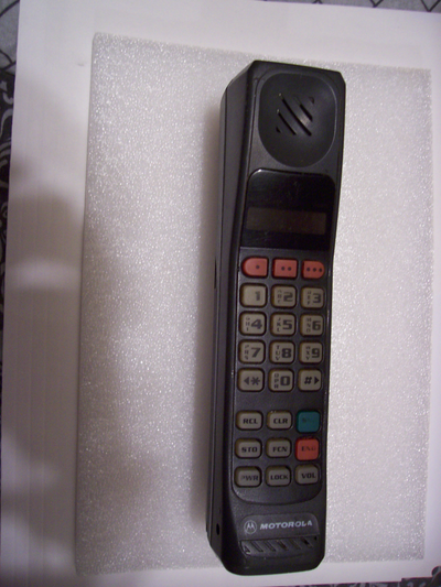 Vintage Motorola cell phone, View more