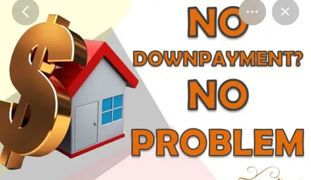 zero down or 5% down first time home buyers plan