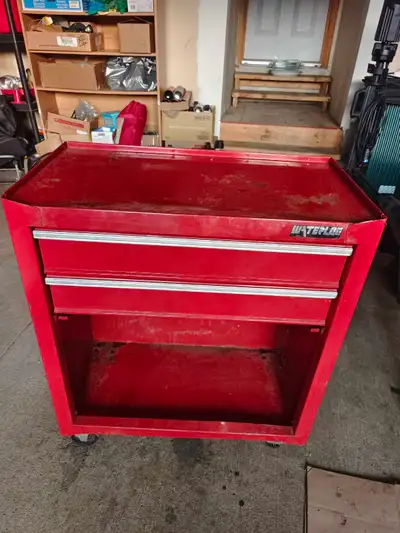 Waterloo Red Rolling Tool Cabinet / Garage Storage Cart, View more