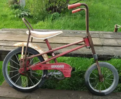 Vintage Cougar bike, View more