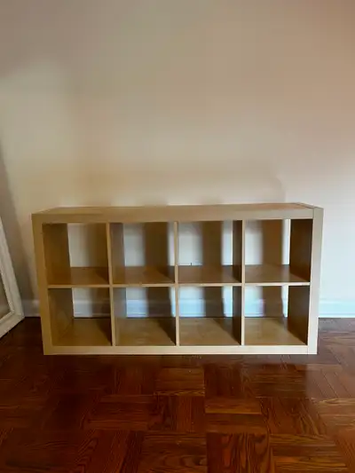 IKEA KALLAX Shelf Unit - White Stained Oak Effect - 77x147 cm, View more