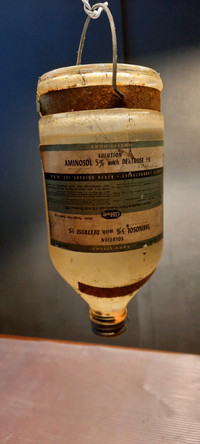 Aminosol 5% Dextrose 5% by Abbott Laboratoires Vintage