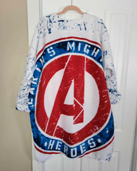 Handmade Avengers Blanket Coat, size 12