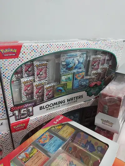 151 Scarlet & Violet Blooming Waters Pokemon Collection Boxes