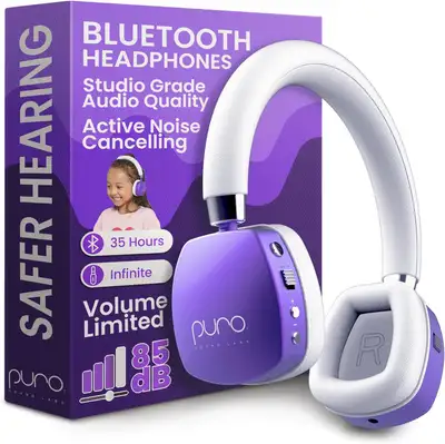 PuroQuiet Plus by Puro Sound Labs- Volume Limited On-Ear Active, View more