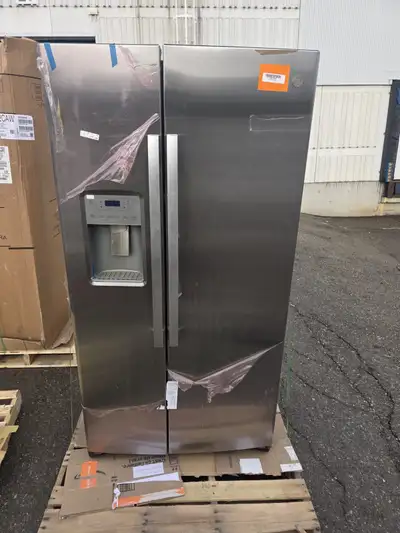 GE (General Electronics) Stainless Steel Refrigerator, View more