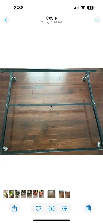 Steel Twin/ Full Bed Frame, View more