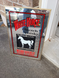 White Horse Distilleries Blended Scotch Whisky Mirror Framed