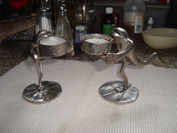 Pair of candle holder.