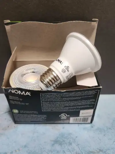 NOMA LED PAR20 Light Bulbs.  $5/ box, View more