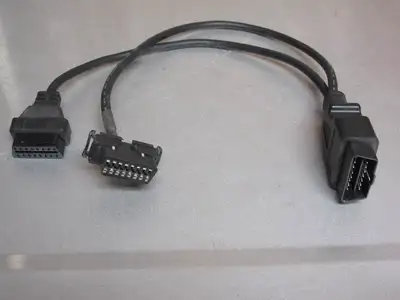 Universal OBD port splitter cable, GPS tracking, diagnostics etc, View more