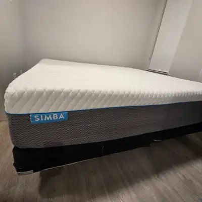 Simba 1500 Mattress - TXL (12 inches) + kingsdown base