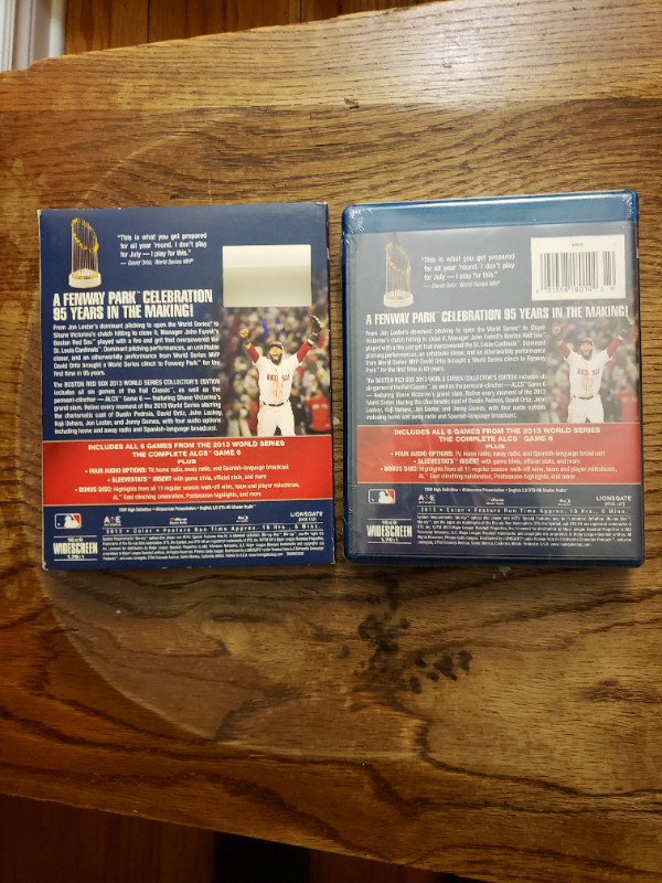 Boston Red Sox 2013 World Series Collector’s Edition Blu-ray, Ne in CDs, DVDs & Blu-ray in Kingston - Image 2