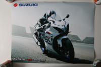 SUZUKI 1000 GSX-R SV 650 2018 Official Showroom Sales Poster