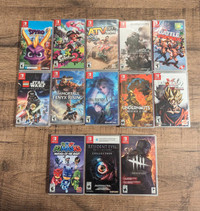 Brand new/used Nintendo Switch games
