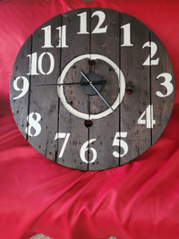 29" Spool Clock