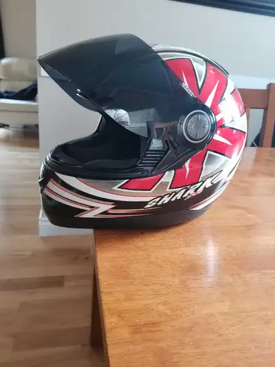 Shark helmet, no longer used, clear lens too